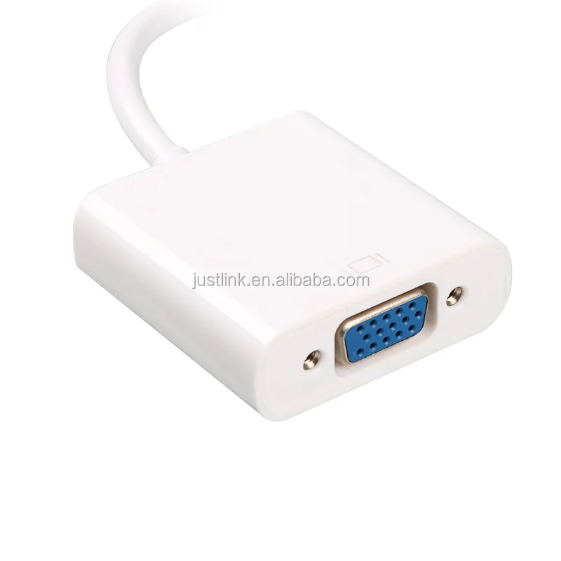 Micro HDMI to VGA with Audio Adapter Cable with 2 Converters