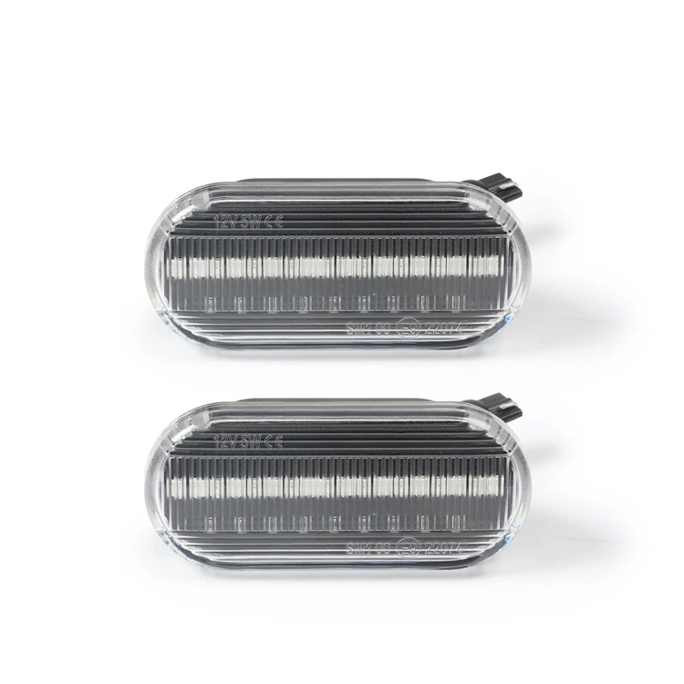 Clear Lens Dynamic Sequential LED Side Marker Indicator signal Light for SEAT Ibiza 6L Cordoba Toledo Leon 1M