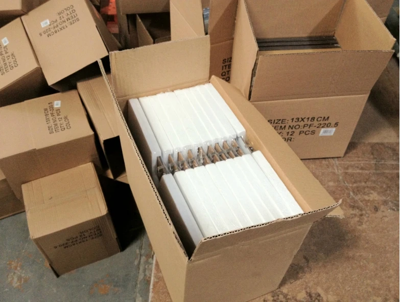 Foam Corner Packing Frameless Glass Clip Snap Photo Frame 4x6 5x7 6x8