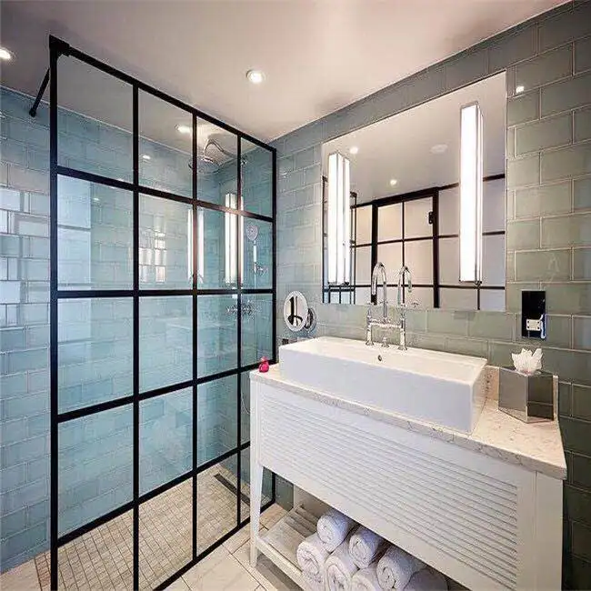 Shower Screen Extension Aluminum Profile Bathroom Bath Shower Screen