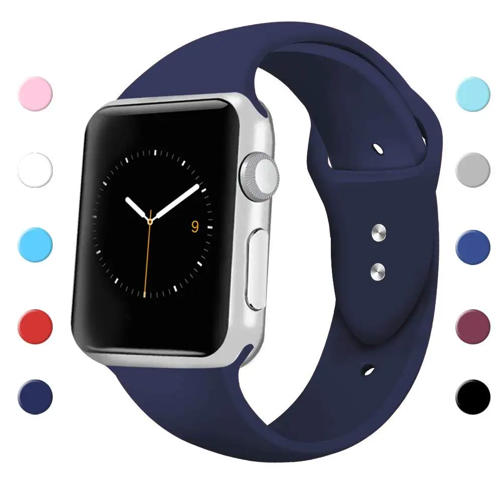 Apple sport band. Смарт часы Apple watch Sport 38mm. Ремешок Apple 44mm Blue Horizon Sport Band. Спортивный ремешок Apple watch 45 синий. 41mm Midnight Sport Band коробка.