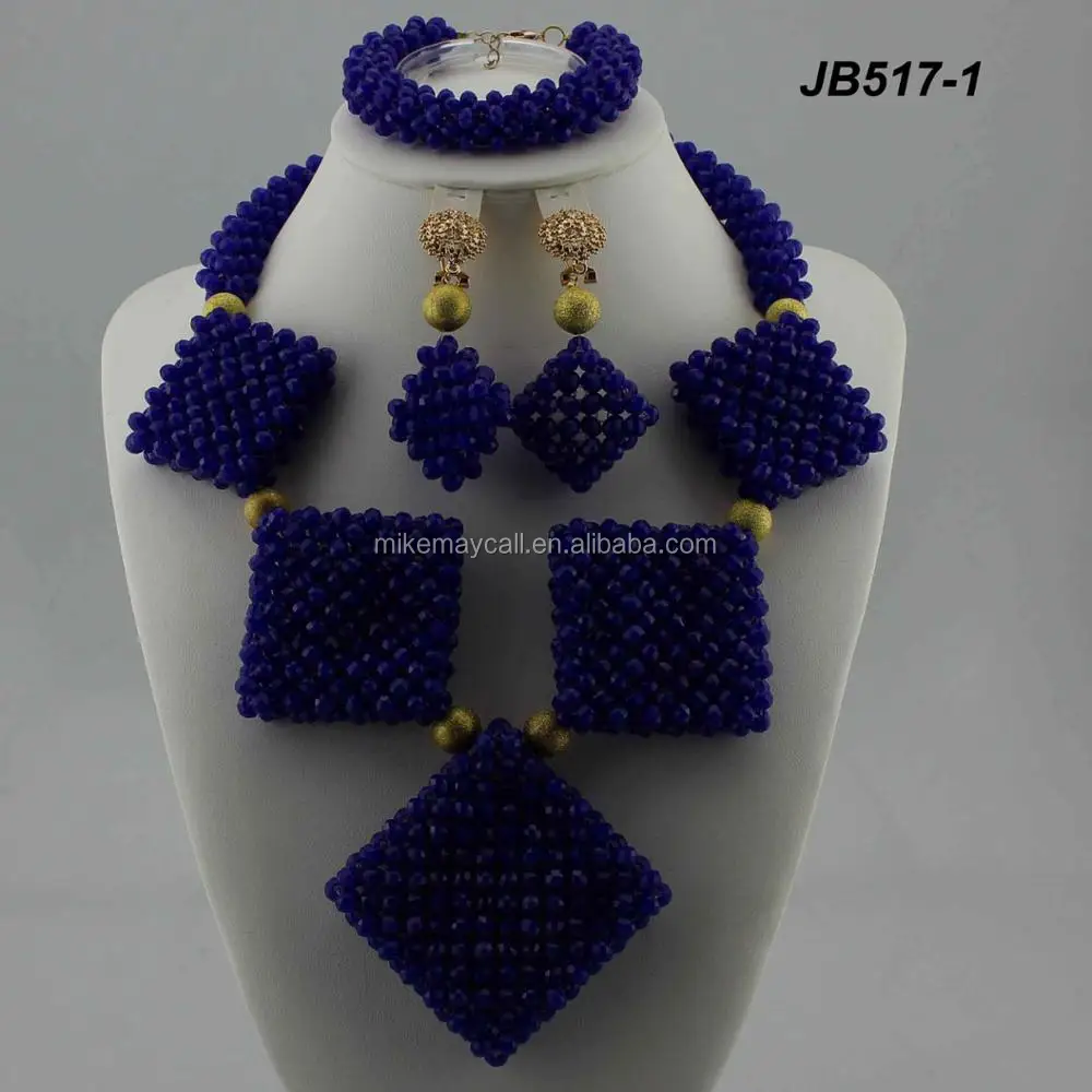 2 Layers Nigerian African Beads Jewelry 