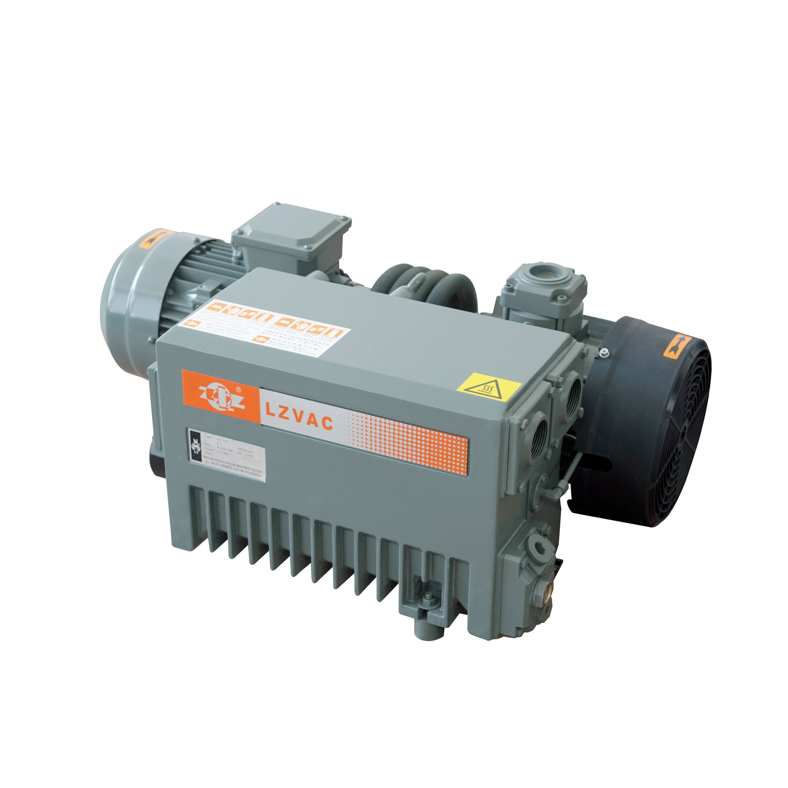 圧力タンク付きSV100シングルステージ3kw 100 m3/h真空ポンプ