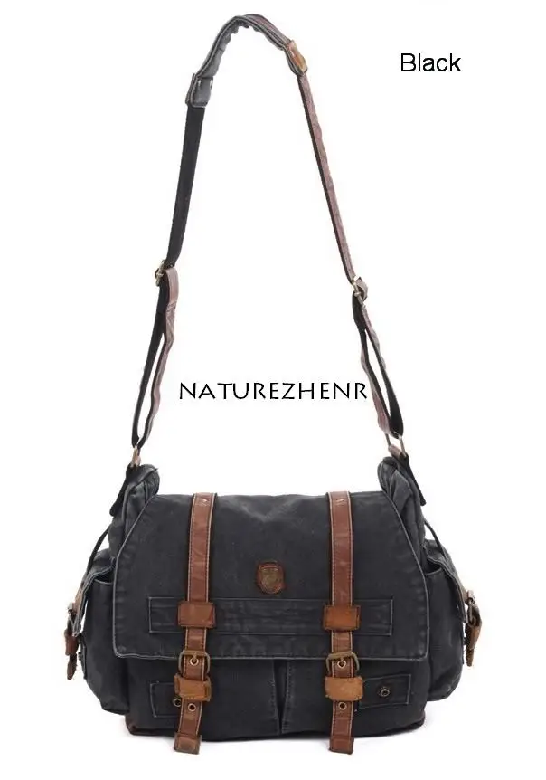 Black Over The Shoulder School Bag Camera Black Over The Shoulder School Bag 59