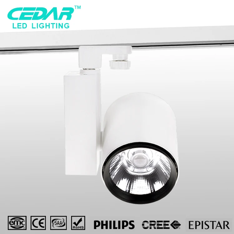 Europe standard 4 wires 3 phase cheap commercial led track light
