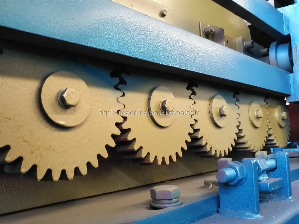 QT10-15 Strong Vibration Table Auto Hollow Brick Machine