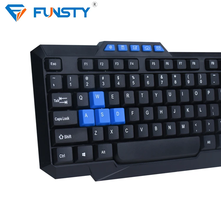 Combo Tastiera E Mouse Nilox NXKME0011 Cablato – Nero, Layout Spagnolo QWERTY