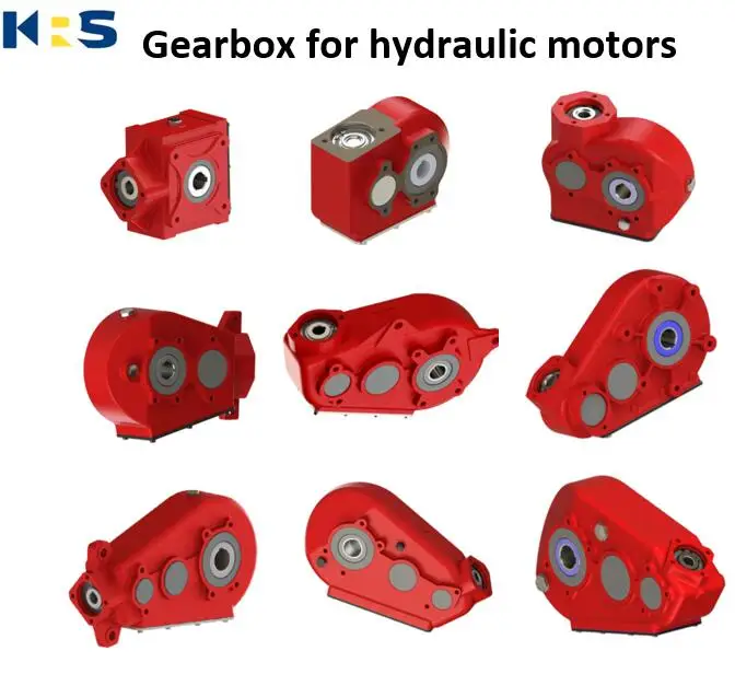 KRT200 Reduction Gearbox for Hydraulic Motors,equivalent to Berma RT200,Grazioli G5550 Gearbox