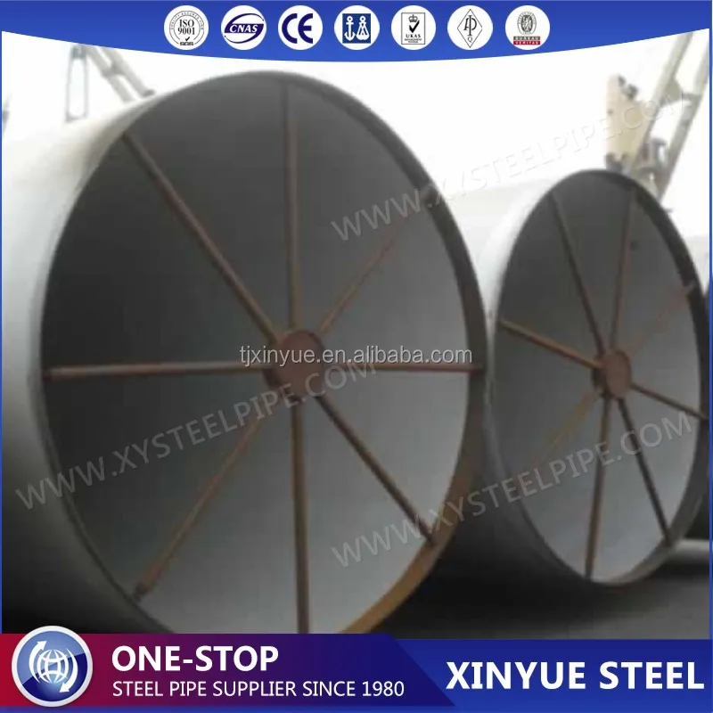 API 5L Gr B 36 Inch Large Diameter Schedule 40 Spiral Welded Black Low Carbon Steel Pipes