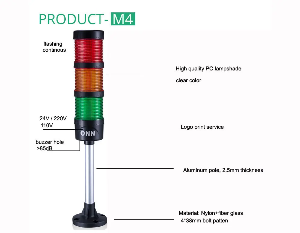 Duokon Voyant d'avertissement LED BERM LED signal lumineux 2 couleurs pliable Machine-outil Duokon Voyant d'avertissement LED BERM LED signal lumineux 2 couleurs pliable Machine-outil