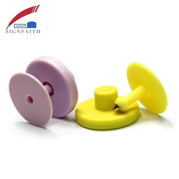 
 Индивидуальная электронная NFC-метка для ушей в виде козы, овцы, свиньи, коровы  