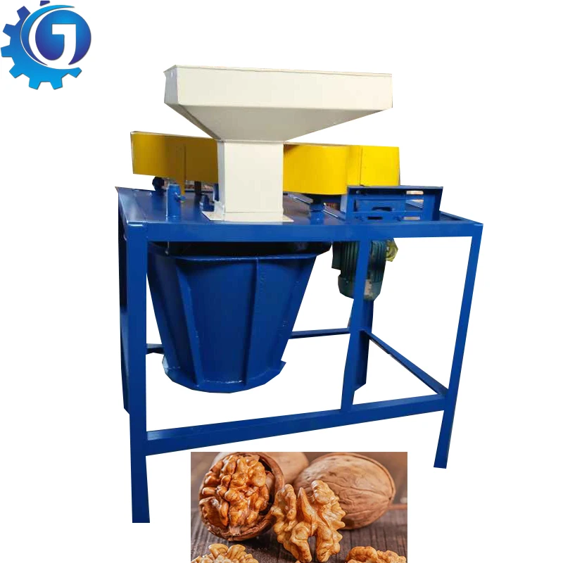 Industrial Cracker Walnut Shell Factory Price Walnut Sheller Full Automatic Nut Cracker
