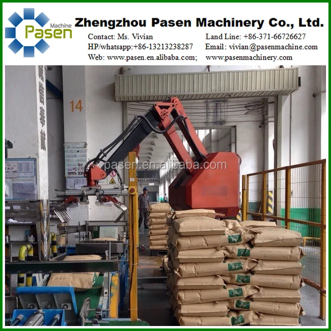 Pasen Palletizing Robot for Chemistry and Food Stacking / Automatic Robot Palletizer