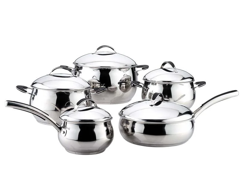 10 Pcs Factory Custom-make Indian Kitchenware Camping Switzerland Royalty Line Cookware