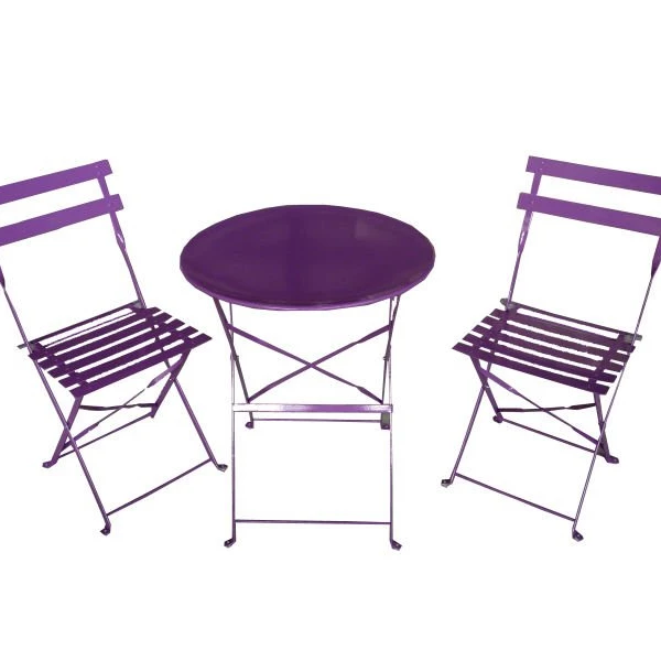 Bistro Metal Folding Table And Chairs Buy Outdoor Furniture,Garden