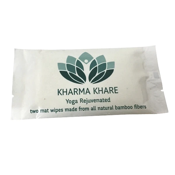 100 Bamboo Fiber Biodegradable Wet Wipes Yoga Rejuvenated Cleaning For Yoga Mat Mini Wet Wipes