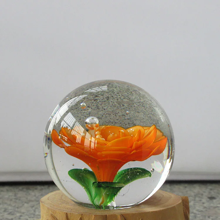 花牡丹花あずき石ボールクリスタルガラス装飾 Buy 装飾 クリスタル装飾 クリスタルガラス装飾 Product On Alibaba Com