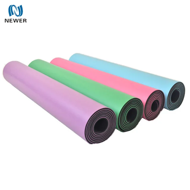 Онлайн Высококачественный Экологически чистый водонепроницаемый гимнастический коврик для йоги из натурального
