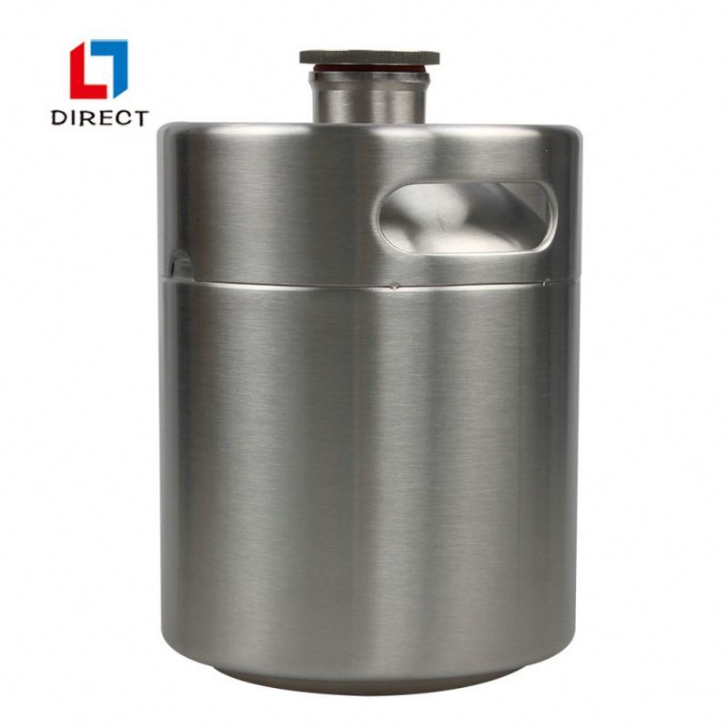 
64 унции индивидуальных цветов из нержавеющей стали mini keg /2L Growler 
