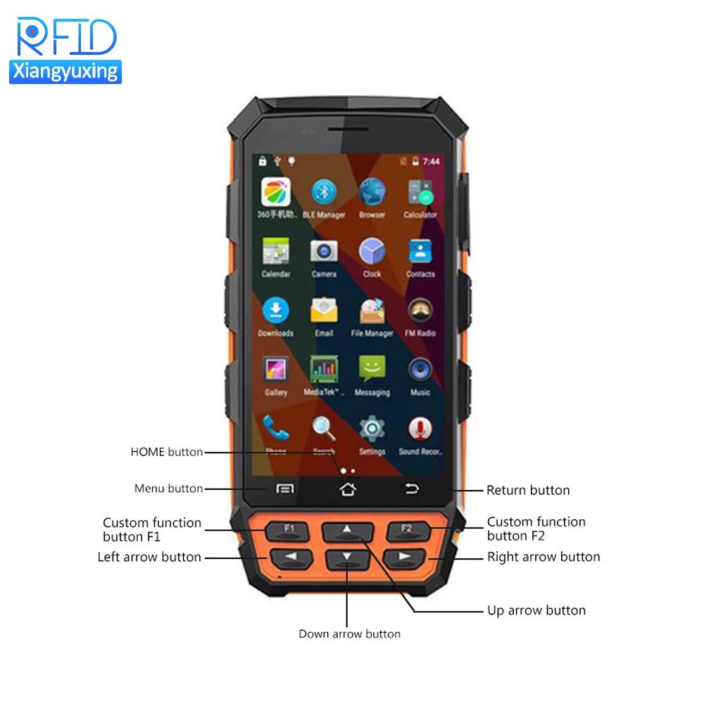 Портативный промышленный ручной сканер Uhf Rfid для