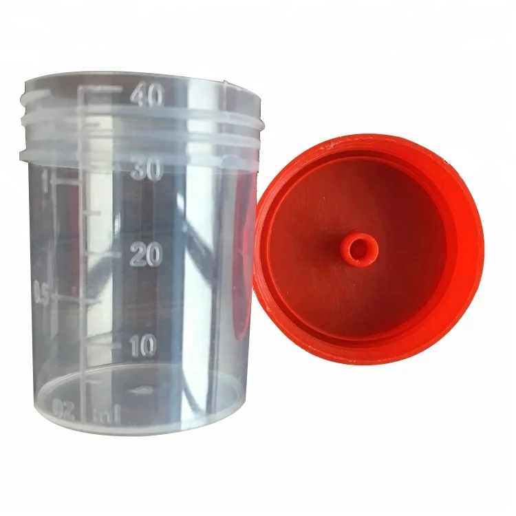 Consumables Manufactory Direct Disposable Plastic Sterile Lab Stool Container 30-120Ml