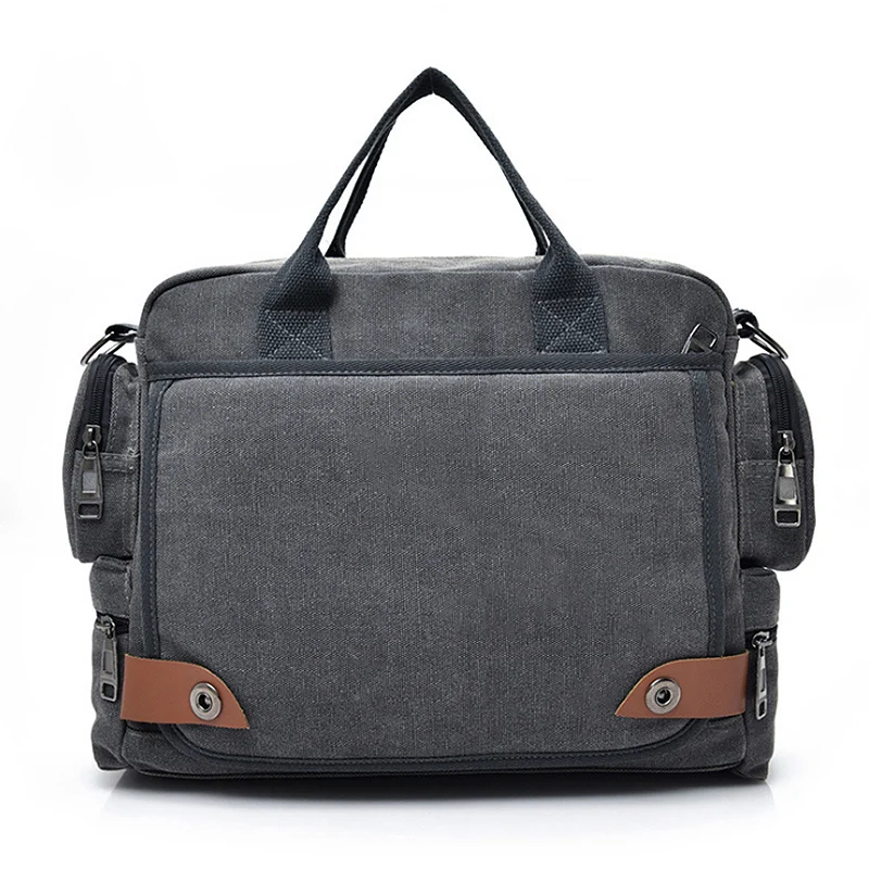 Холщовая дорожная сумка для ноутбука