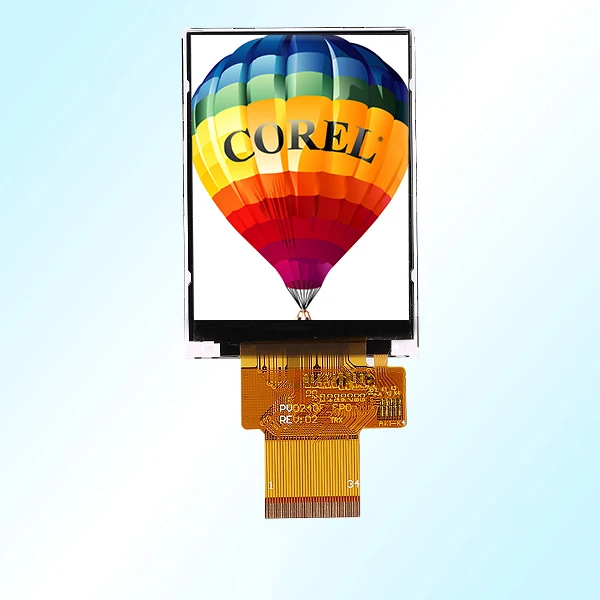 2.4'' usb flash drive programmable small see through lcd display