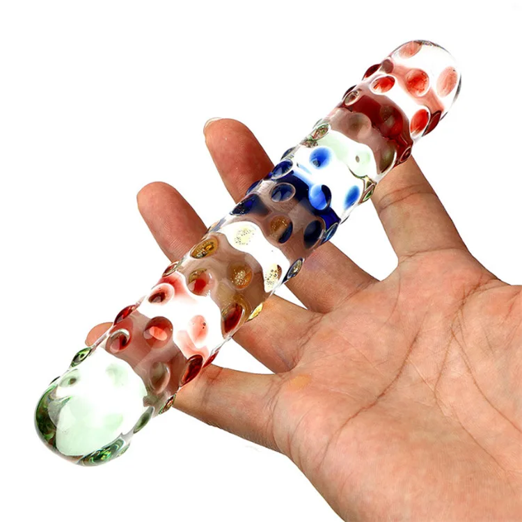 Fashional Pyrex Glass Dildo - Crystal Fake Penis Anal Butt Plug
