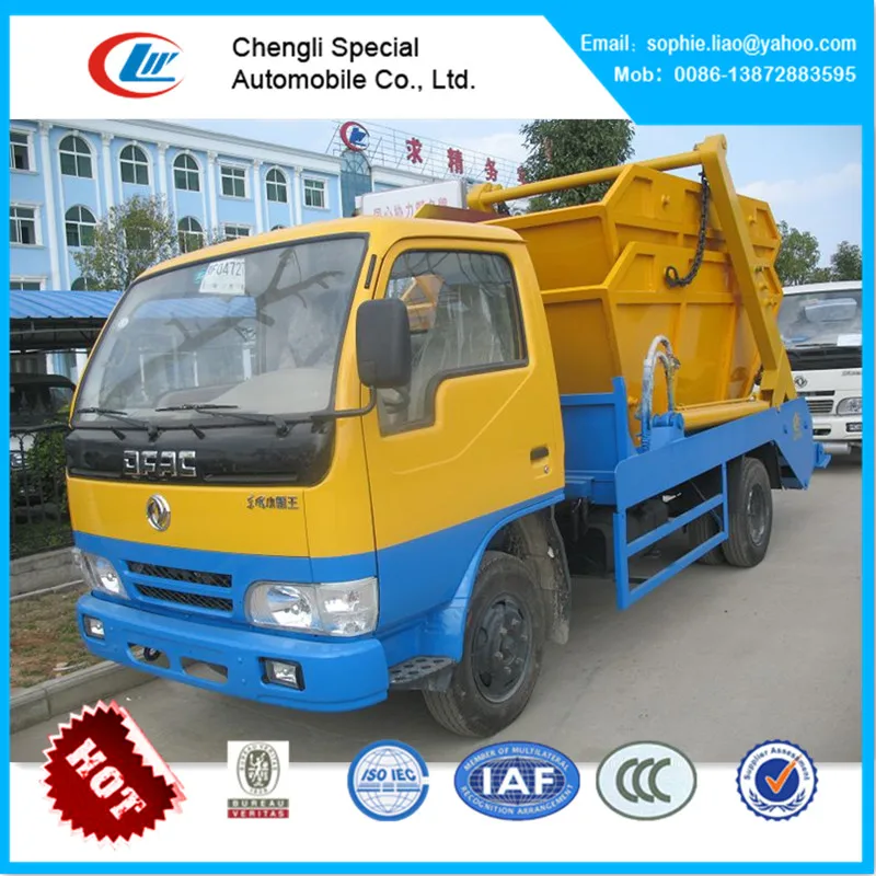 Мусоровоз 4 куб. М dongfeng мусоровоз с поворотным