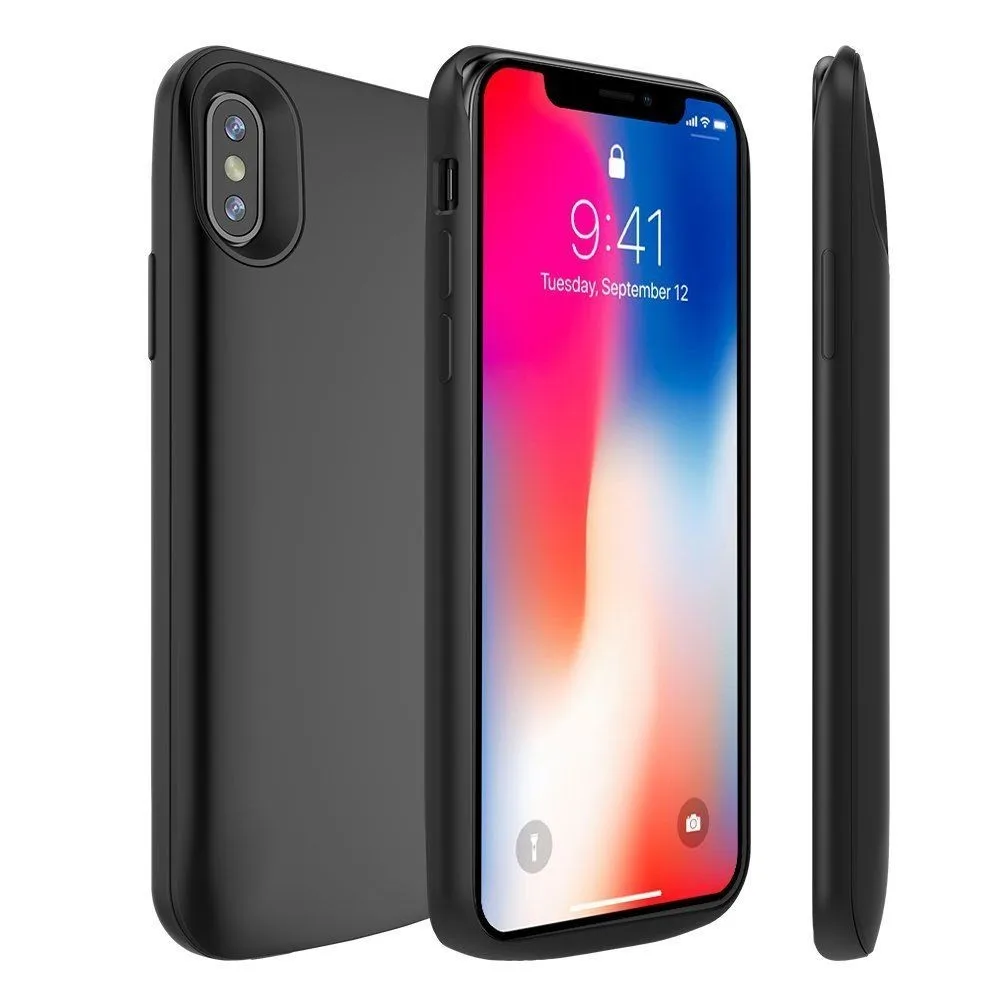 Back Battery Case Power Bank Phone Case for Iphone Xs Max
