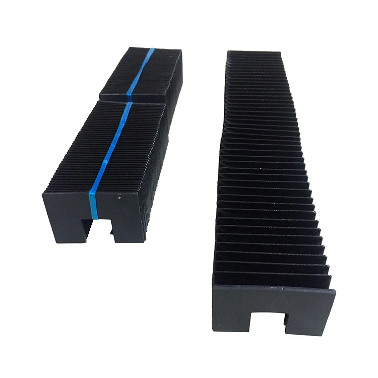CNC Machine Accordion Shield Linear Guide Rail Telescopic Cover Bellows Cover