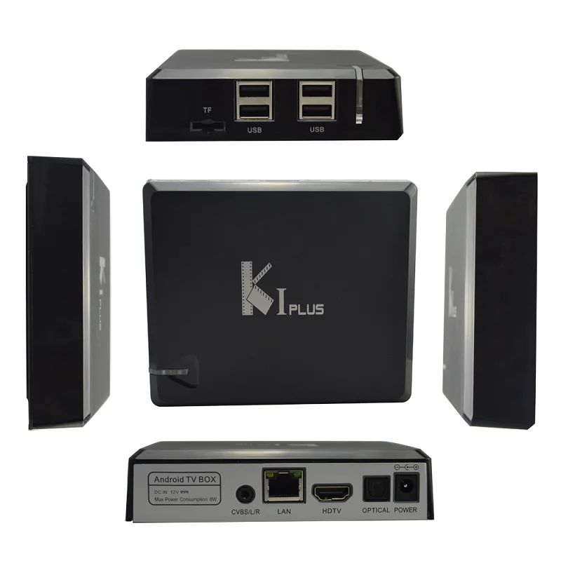 IPTV Tv Box Super Software Receiver Ki Plus Amlogic S905 Quad Core Android 5.1 Tv Box