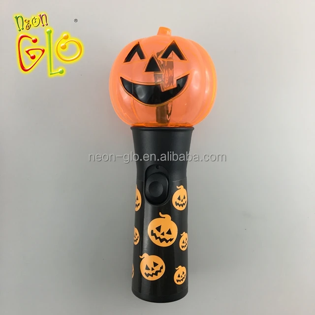 China Factory Provide LED Light up Halloween Spinner Toys for Kids