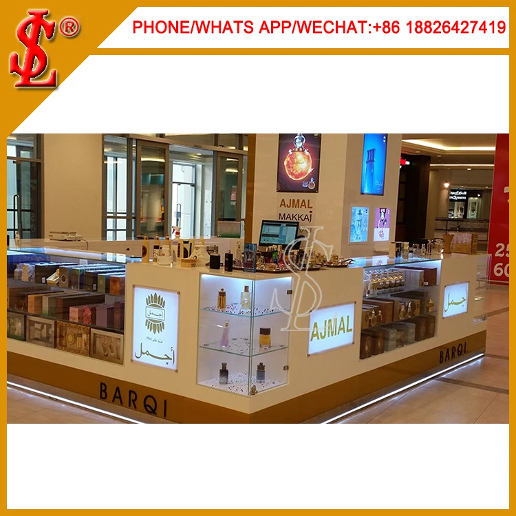 Shopping Mall Perfume Kiosk Design Showcase for Perfumar Mall Kiosk