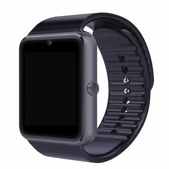 GT08 スマートウォッチ メンズ SIMカード対応 36-40mm サイズ ブラック
