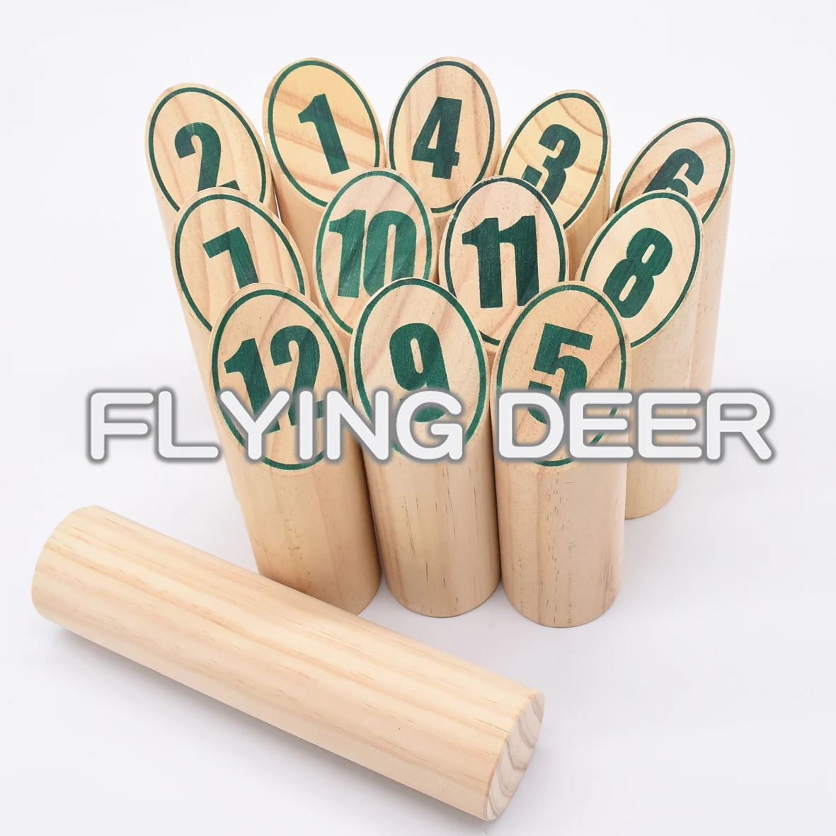 
Метательные палочки из массива дерева для игр на открытом воздухе на пляже skittle 