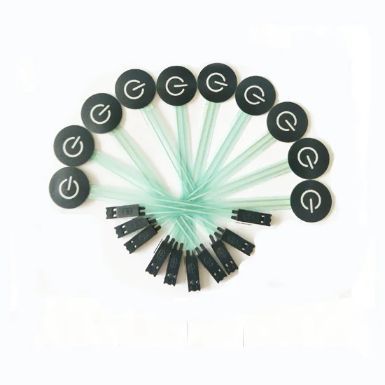 19mm Diameter  circle One power push button switches on off membrane switch keypads