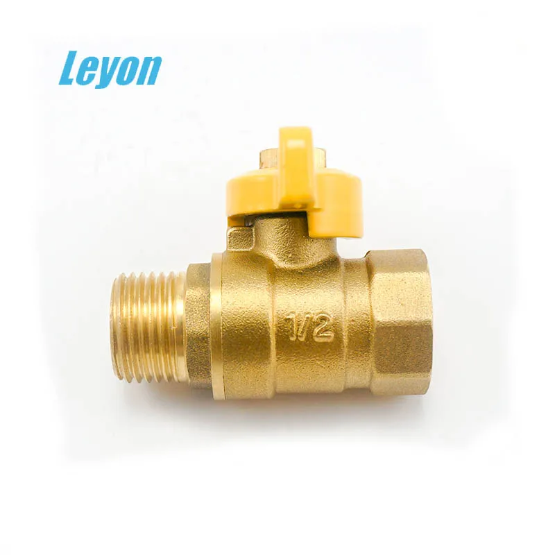 Brass Light Ball Valve Price Low Price Hot Sales 1/2"to 1" Gate Standard Water Normal Temp