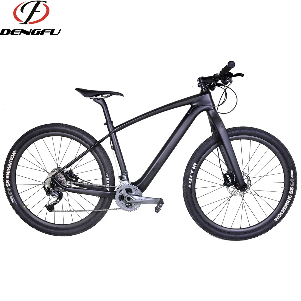 carbon frame hardtail mountain bike