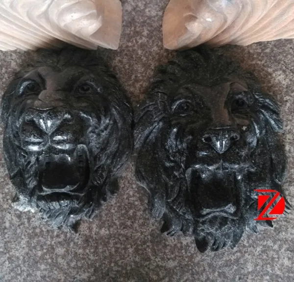 壁に取り付けられた黒い石のライオンの頭の彫刻 Buy 黒い石のライオンの頭の彫刻 ライオンの頭の彫刻石 黒ライオンの頭の彫刻 Product On Alibaba Com