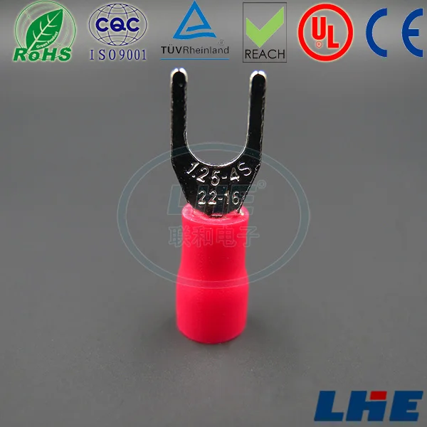 Fork Cable Terminals Electrical Connectors Types