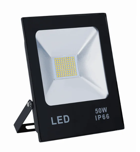Competitive price 50w SMD flat led flood light with IP66 waterproof