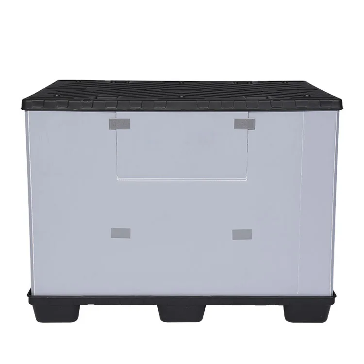 Durable and Reusable Large PP Honeycomb Gaylord Solid Returnable Collapsible Foldable Pallet Sleeve Pack Box for Auto Parts