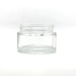Luxury Cosmetic Balm Clay Mask 30ml 50ml 100ml 30g 50g 100g Frosted Blue Green Glass Cream Jars With Silver Metal Lid