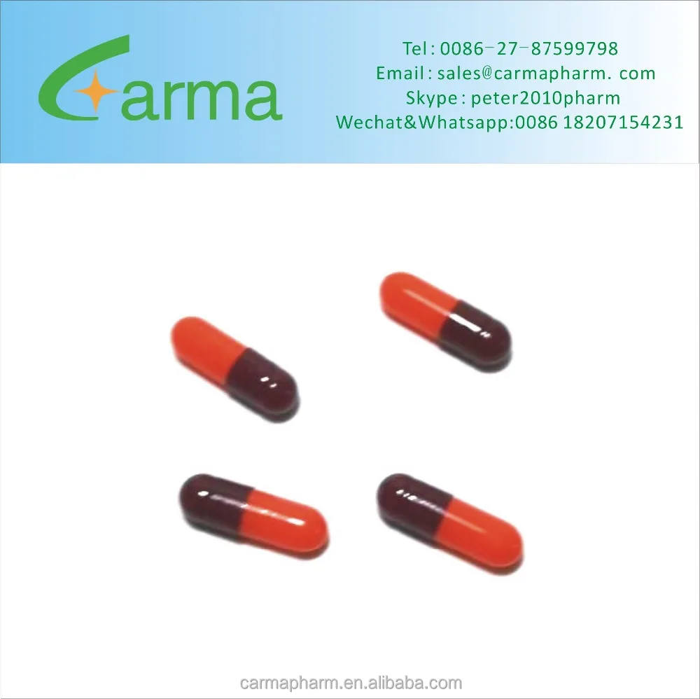 Черный красный халал твердые желатиновые капсулы Размер 0