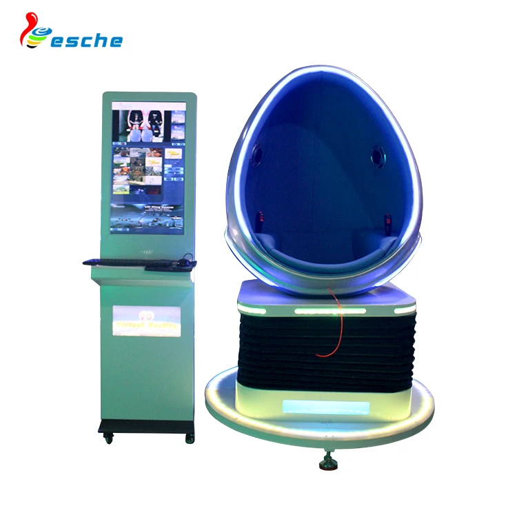Новые бизнес-интерактивные игры 360 градусов 2 мест 9d vr яйцо