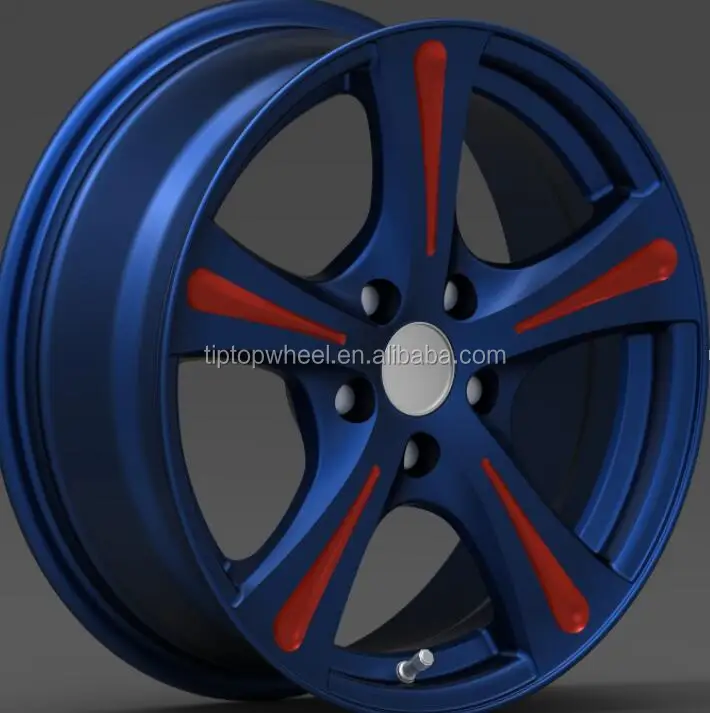 flicker Arkæolog Alfabetisk orden Source Blue rims After market design rims 13-17 inch wheel for cars 5X114.3  / 5x120 accessories car rims from China on m.alibaba.com