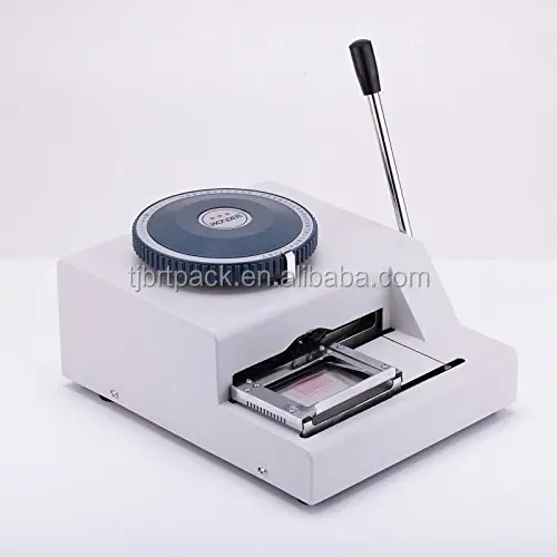 52 Letters Manual Stainless Metal Embossing Machine Dog Tag Embossing Machinery