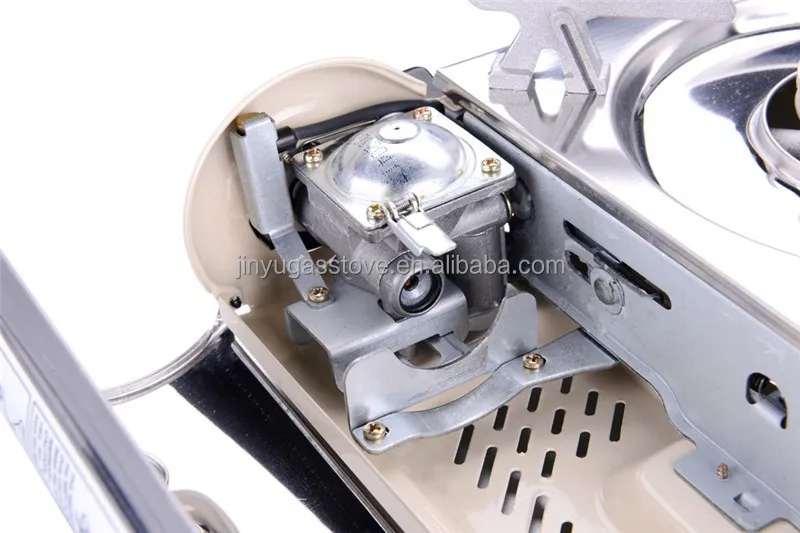 Outdoor Mini Gas Cooktops Camping Portable Gas Cooker Stove With Plastic Box Single Cylinder Gas Stove
