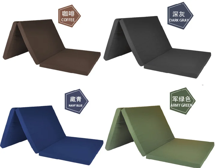 tri fold cot mattress
